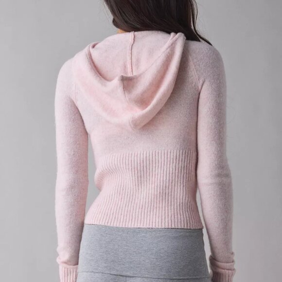 BDG Monet Knit Full-Zip Hoodie Sweater - Picture 2 of 4